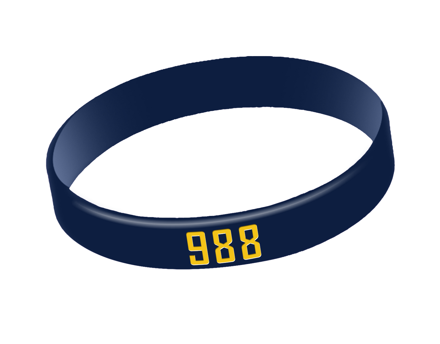 Maize/Blue Wristbands