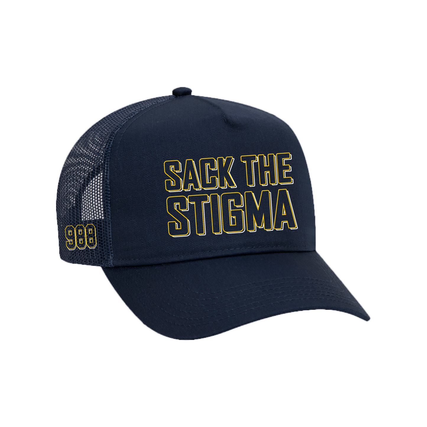 Navy '988' Trucker Hat