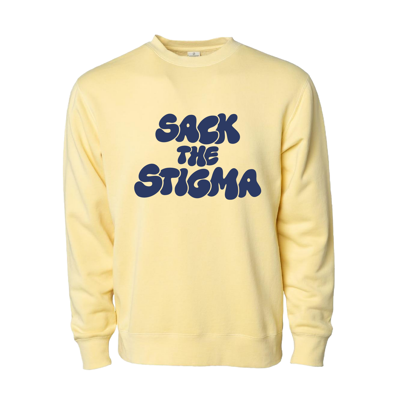 Light Yellow 'Gratitude' Crewneck