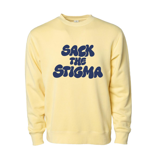 Light Yellow 'Gratitude' Crewneck