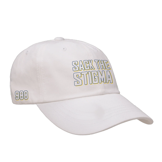 White '988' Dad Hat